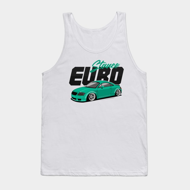 Audi TT Stance Tank Top by shketdesign